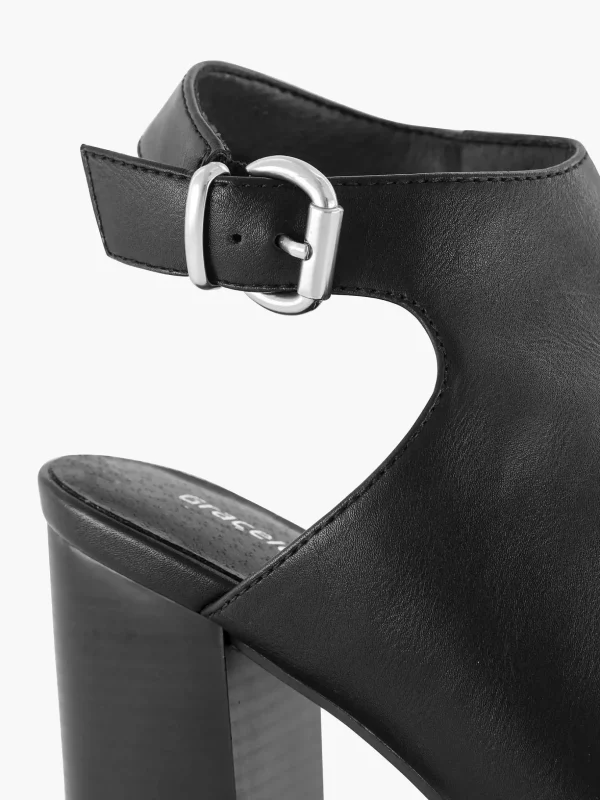 Dames Graceland Zwarte Sandalette