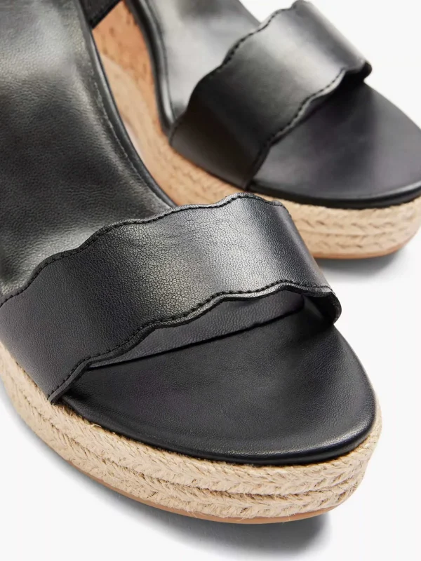 Dames Graceland Zwarte Sandalette