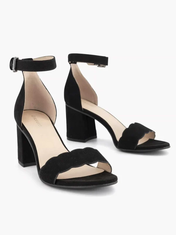 Dames Graceland Zwarte Sandalette