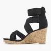 Dames Graceland Zwarte Sandalette Sleehak