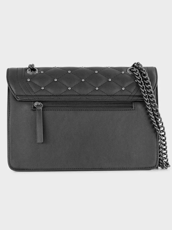 Dames Graceland Zwarte Schoudertas Padded