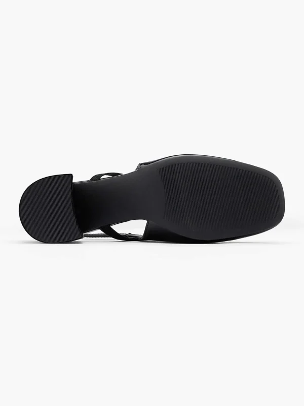 Dames Graceland Zwarte Slingback