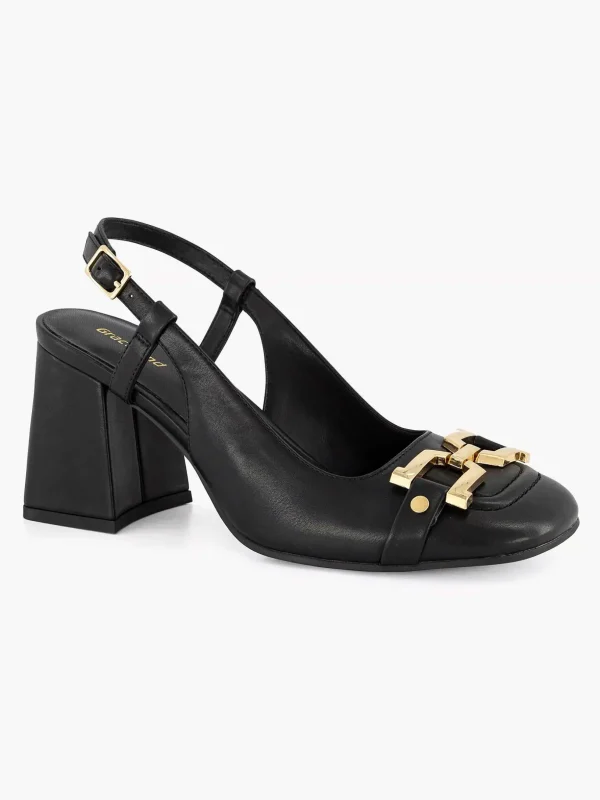 Dames Graceland Zwarte Slingback