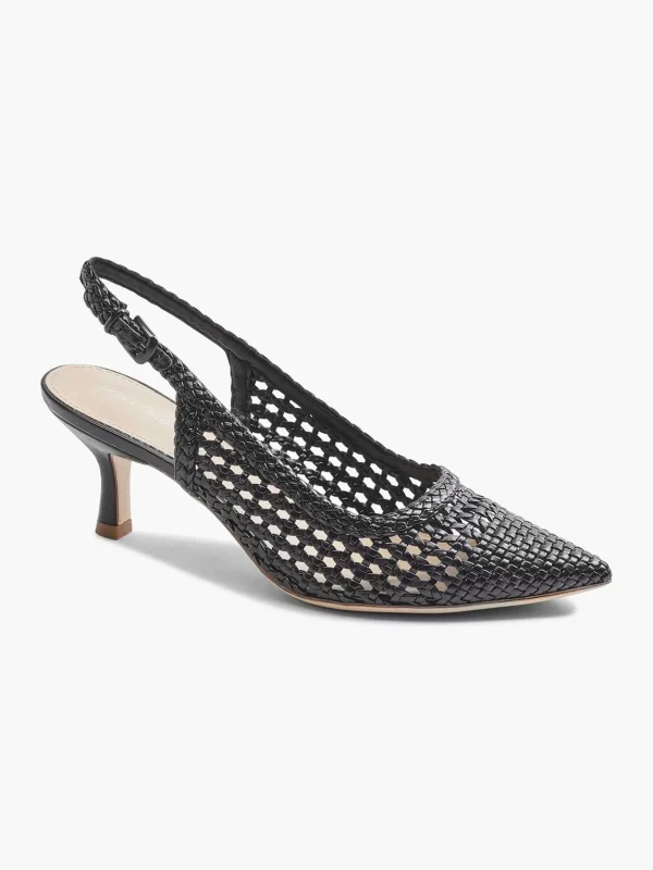 Dames Graceland Zwarte Slingback Pump