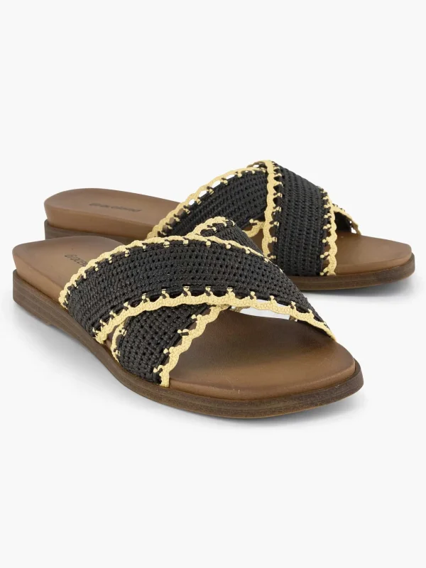 Dames Graceland Zwarte Slipper