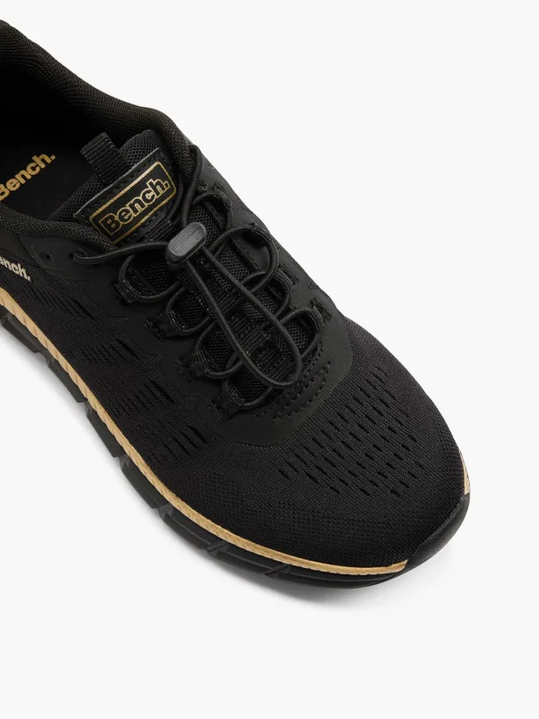 Dames Bench Zwarte Sneaker