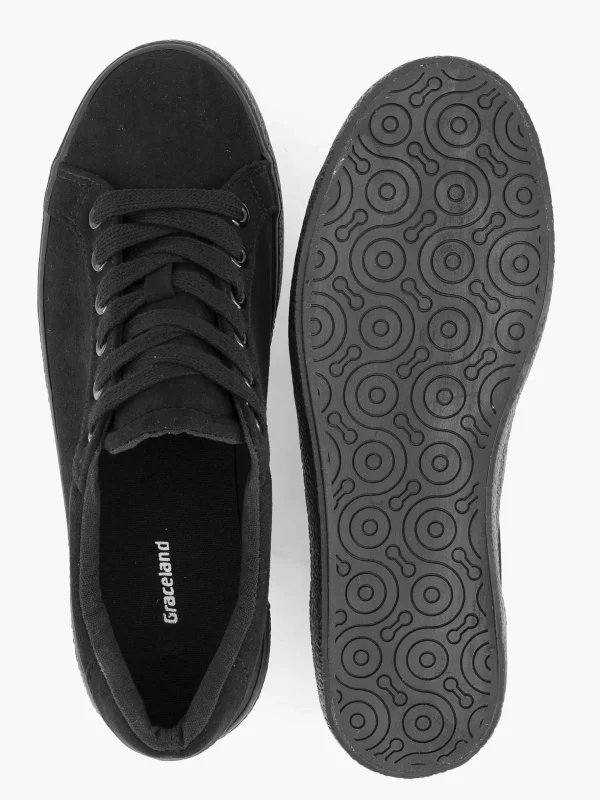 Dames Graceland Zwarte Sneaker