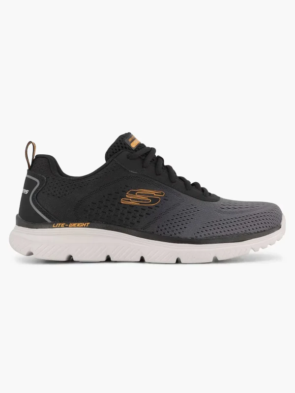 Heren Skechers Zwarte Sneaker Memory Foam