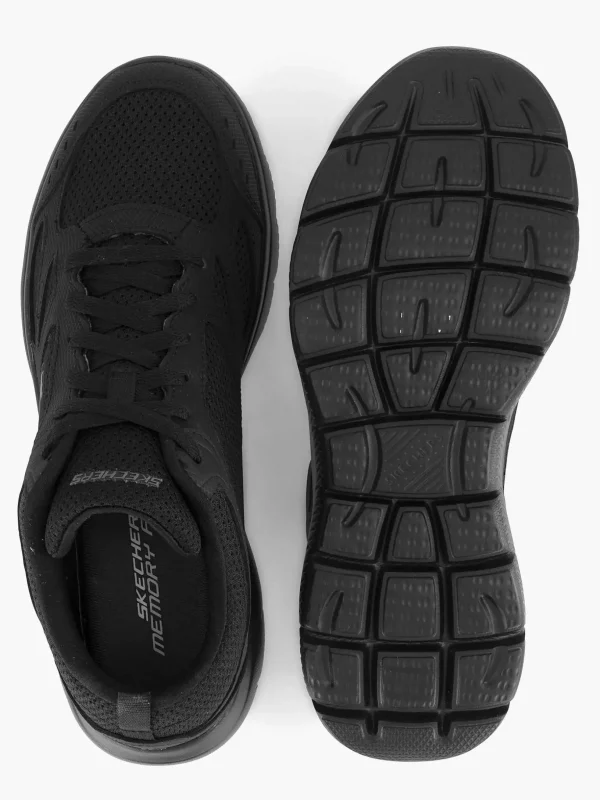 Heren Skechers Zwarte Sneaker Memory Foam