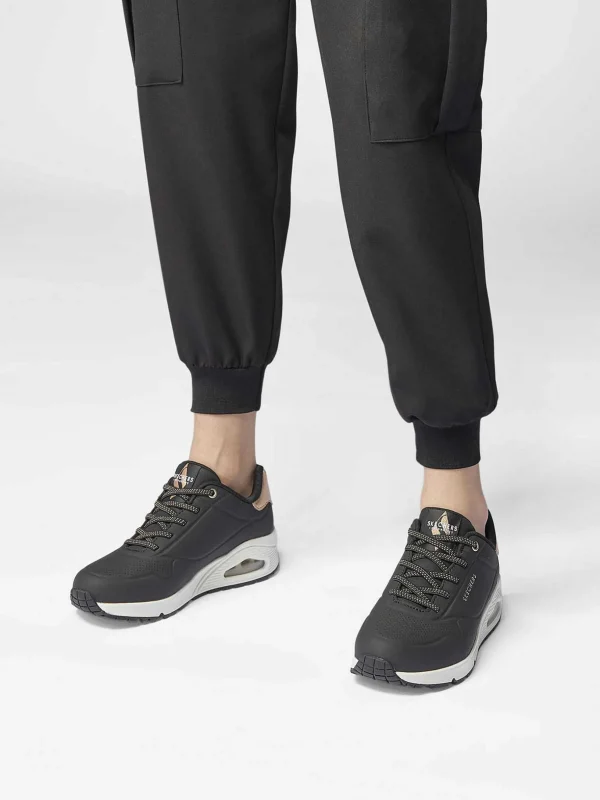 Dames Skechers Zwarte Sneaker Memory Foam