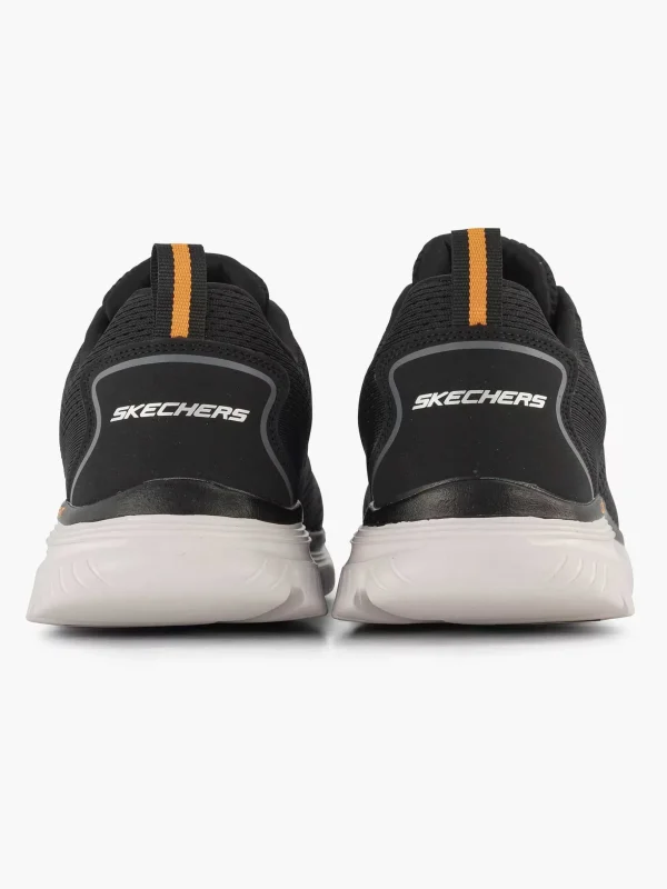 Heren Skechers Zwarte Sneaker Memory Foam