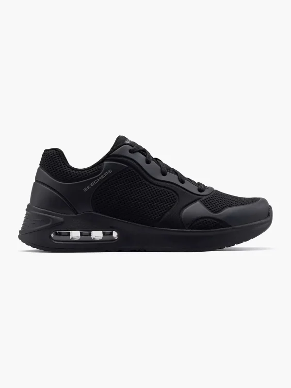 Heren Skechers Zwarte Sneaker Memory Foam