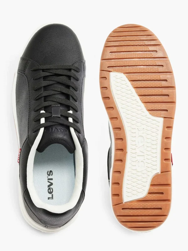 Heren Levis Zwarte Sneaker Piper