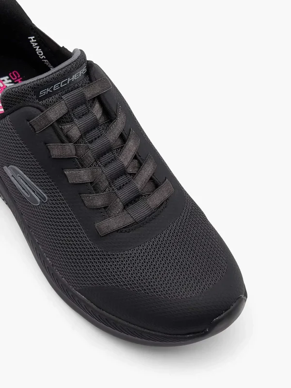 Dames Skechers Zwarte Sneaker Swift Fit - Hands Free