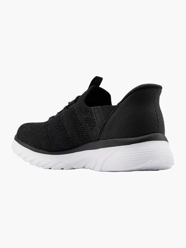 Dames Skechers Zwarte Sneaker Swift Fit - Hands Free