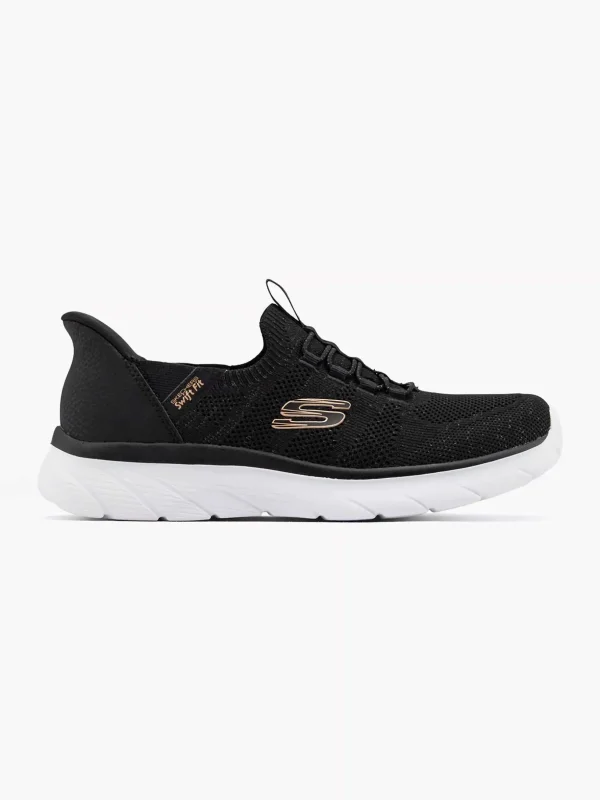 Dames Skechers Zwarte Sneaker Swift Fit - Hands Free