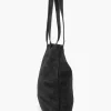 Dames 5th Avenue Zwarte Suede Schoudertas