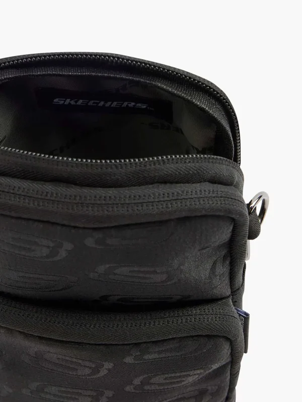 Dames Skechers Zwarte Telefoontas