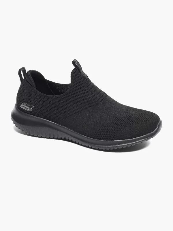 Dames Skechers Zwarte Ultra Flex - First Take