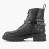 Dames Graceland Zwarte Veterboot