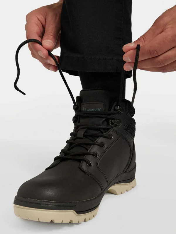 Heren Landrover Zwarte Veterboot