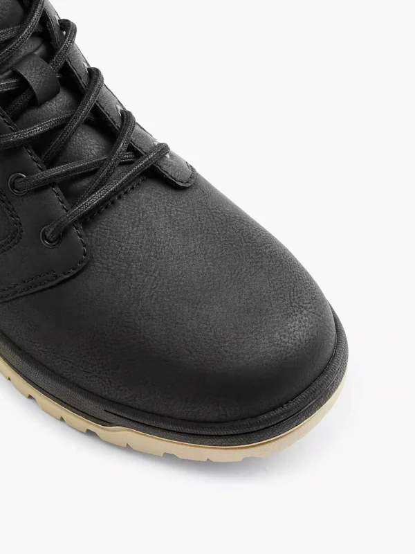 Heren Landrover Zwarte Veterboot