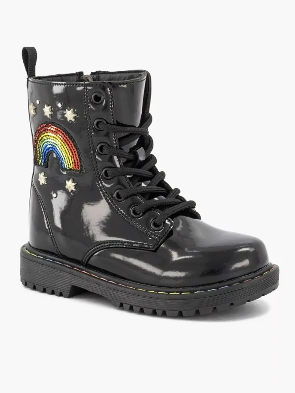 Kinderen Graceland Zwarte Veterboot Regenboog