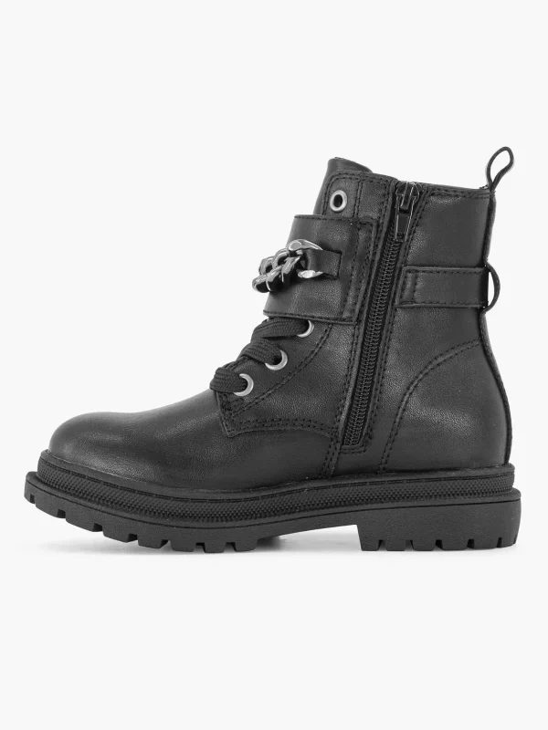 Kinderen Oxmox Zwarte Veterboot Sierketting, Offline Ivm Klachten (Laura)