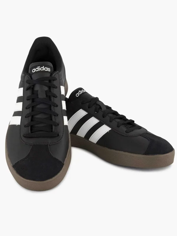 Heren adidas Zwarte Vl Court