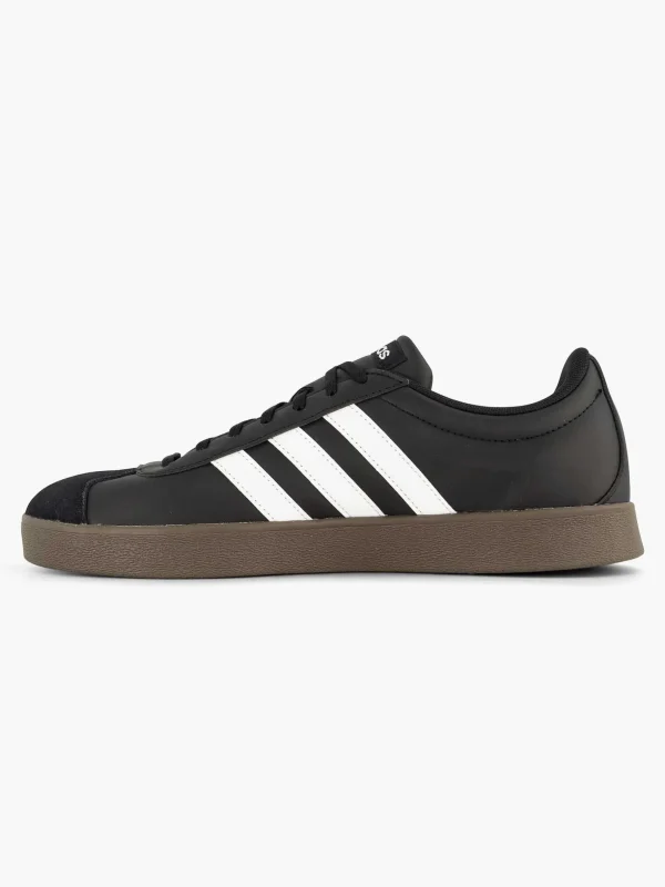 Heren adidas Zwarte Vl Court